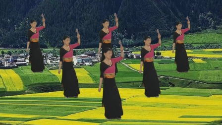 西宁万利园健身团学跳676，学跳《藏獒组合-圣洁的高原》💫💫💫。