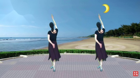 兰州莲花广场舞【月亮的忧伤】  视频制作：龙虎影音