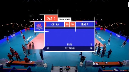 2021世界女排联赛（6.14-22：00）中国VS意大利全场比赛精彩回放（宋世雄体育解说风格的传播者&mdash;Yi绝直播解说）