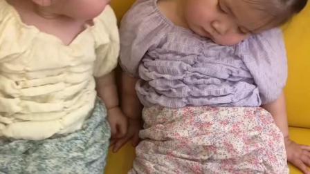 糖糖：妈妈说公主熟睡时吻一下就醒了，为什么我妹妹不会醒