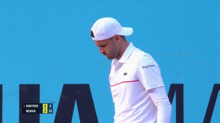 2024ATP1000马德里大师赛 男单第二轮 迪米特洛夫VS门希克 【高能时刻】迪米特洛夫重击让对手只能兴叹，隔着屏幕都能感受到威力