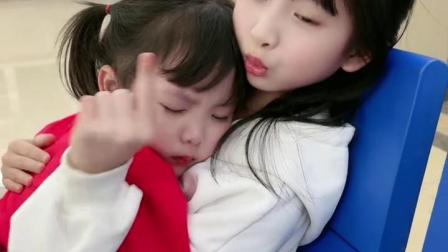 妹妹生病反反复复一周了，每次去医院不管多晚姐姐都坚持陪着妹妹！希望妹妹长大了看到这个视频能记得姐姐的好️