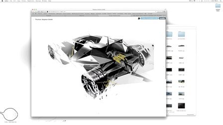 Autodesk SketchBook Pro:汽车着色渲染教程