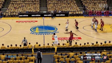 NBA2K16总决赛勇士VS骑士第五场！库里低迷詹姆斯欧文大爆发！