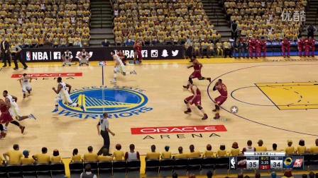 NBA2K16总决赛第七场！勇士VS骑士 库里詹姆斯谁是总决赛MVP