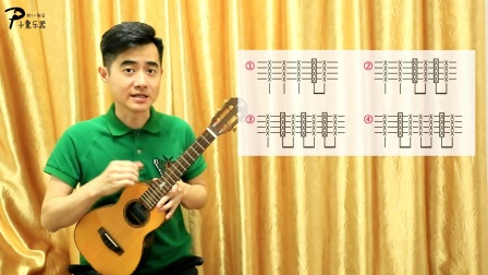 ukulele入门教学第14课：右手拍弦技法 子熏乐器 张SIR