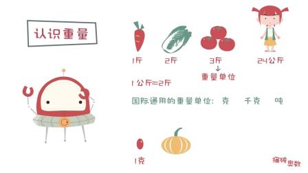 感知重量 认识不同的重量单位