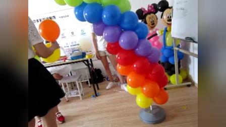 多彩创意艺术气球装饰培训机构加盟 气球编织教程图解视频