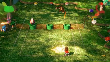 《瑪利歐網球 王牌高手》使出花式擊殺 看誰是紅土之王！已上市遊戲介紹