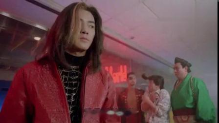 这个反派不太冷黄发郑伊健冒牌老师暗算飞龙特警
