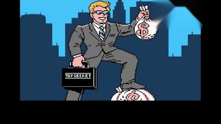 华尔街小子 Wall Street Kid (NES) Speedrun in 23-56