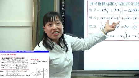 北师大版高中数学选修2-1《4.2圆锥曲线的共同特征》（高中数学参赛获奖课例教学视频）