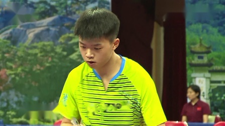 第一场：赵子豪VS匡励 2018全国乒乓球锦标赛 上海队VS四川队 男团小组赛