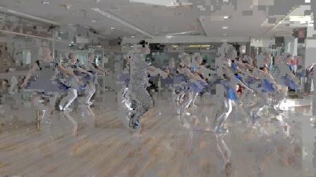 《又见北风吹》哈尔滨和平健身 成人老年芭蕾舞蹈培训 课堂练习 成品舞