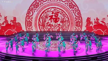 全国广场舞北京展演山西代表队花开幸福