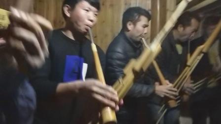 丹寨县杨武乡密告村个个都是吹芦笙大师2018年12月5号