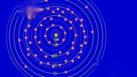 动画14-3电子激发钨原子运动