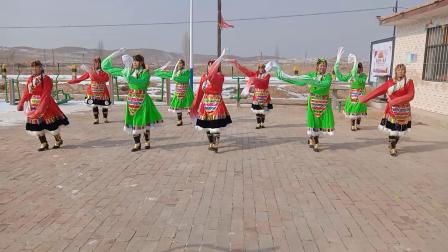 皋兰县大横移民点—藏族舞蹈(洗衣歌)