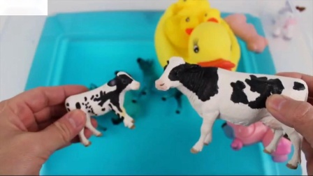 动物农场玩具婴儿妈妈学习动物听教育玩具的孩子
