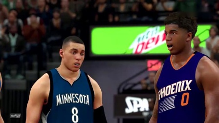 NBA2K16届两大扣将戈登、拉文全明星扣篮大赛