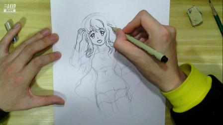 日本漫画少女画法1&mdash;&mdash;线稿画法