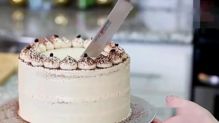 美食视频：教你制作咖啡奶油蛋糕，健康美味