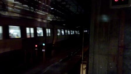 广州地铁8号线磨碟沙出站 万胜围方向 a2隧道视角