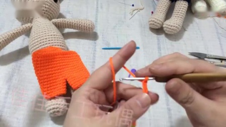 长耳兔（裤子）钩织方法视频教程