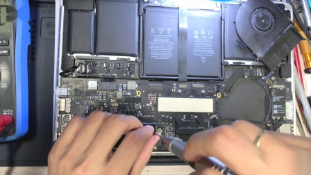 【G-LON出品】修复MacBook Pro(A1502)入液不开机