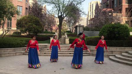 藏族舞蹈《梦见你哪一夜》编舞：応子老师（2019年3月）绿地钟爱舞蹈队