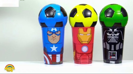 面具玩具错误的儿童头像拼图和超级英雄杯学习与奥比兹颜色