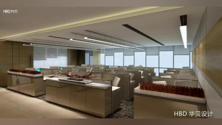 HBD 华贝-办公室设计  | 中恒集团办公空间设计，建筑室内空间设计原创视频
