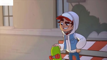 地铁冲浪者的动画系列所有10集汇编完整的儿童电影卡通1