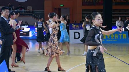 2019中国。西安第二十届国际标准舞全国公开赛（安康汉阴美雅舞蹈）背号 2535 (3)