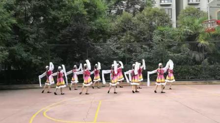 西安荣城舞蹈《唱支山歌给党听》