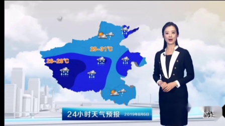 河南卫视天气预报20190806