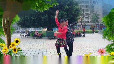 花好月圆广场舞：卓玛双人对跳