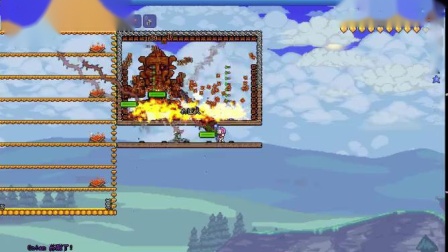 【小鑫】泰拉瑞亚用陷阱打死石巨人