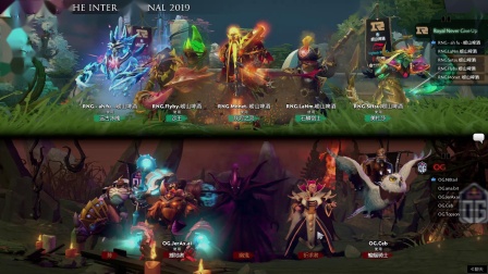 OG vs RNG 2019国际邀请赛小组赛 BO2 第一场