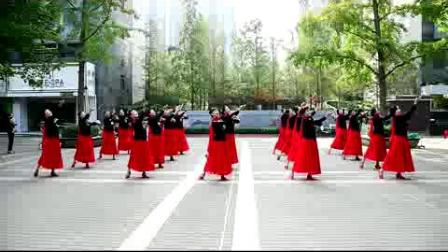 北京青青舞蹈队舞蹈【我爱你中国】2019.9.27.北京十里堡南里早安广场