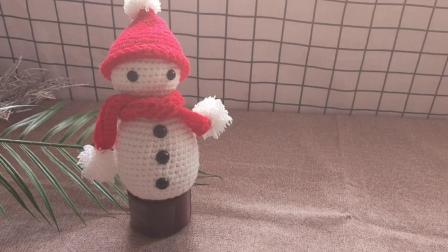 第153集圣诞节雪人⛄编织教程天天编织毛线编织简单方法