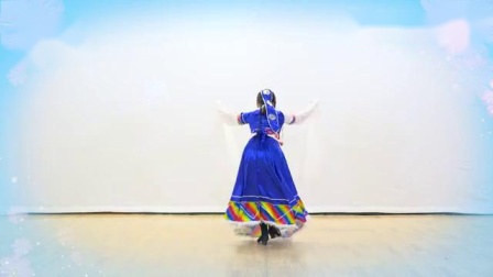 爱琴海-名师教你跳-藏族舞《爱琴海》背面 茜茜老师-