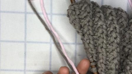 绒尚手工-毛线围巾的接头换线方法简单织法