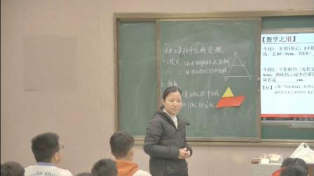 部编青岛版初中数学八年级下册《6.4三角形的中位线定理》山东省（初中数学课堂教学研讨优秀课例）