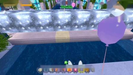 迷你世界：军王解说水上酷跑小游戏