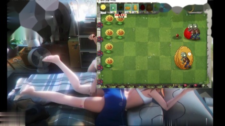 【植物大战僵尸】玩游戏要跪下笑着玩！beat版7大关挑战第一期