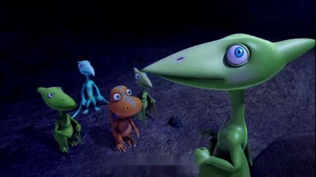 恐龙火车：台风来临，小唐无意挖出一个大洞，成为一个超棒庇护所.mp4