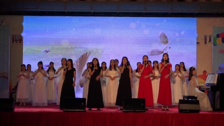 博罗中等专业学校17秋级学生小组唱《国家》