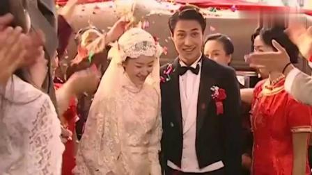 热剧：金粉世家清秋和燕西终于结婚，白秀珠自己在家穿起了婚纱超好看