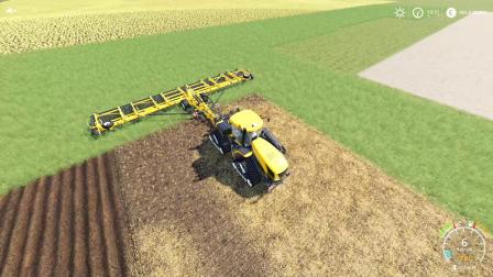 托尼行&模拟农场19#12：Great Plains 地图 对2、3、13号地进行深耕及施石灰 @ Farming Simulator 19